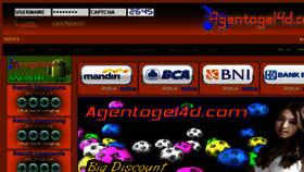 What Agentogel4d.net website looked like in 2017 (7 years ago)