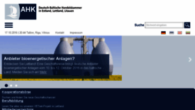 What Ahk-balt.org website looked like in 2017 (7 years ago)