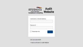 What Audit.studio11.co website looked like in 2017 (7 years ago)