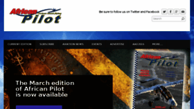 What Africanpilot.co.za website looked like in 2017 (7 years ago)