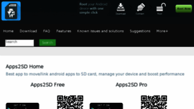 What Apps2sd.info website looked like in 2017 (7 years ago)