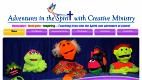 What Adventuresinthespirit.org website looked like in 2017 (7 years ago)