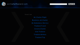 What Aircharterthailand.com website looked like in 2017 (7 years ago)