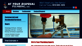 What Aydplumbing.com website looked like in 2017 (7 years ago)