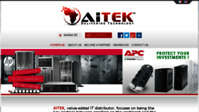 What Aitek.fr website looked like in 2017 (7 years ago)