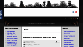What Altbergbau-untertage-u-verlagerungen-lost-places.de website looked like in 2017 (7 years ago)