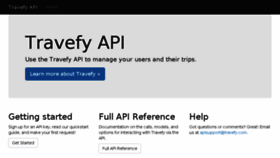 What Api.travefy.com website looked like in 2017 (7 years ago)