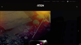 What Aten.co.uk website looked like in 2017 (7 years ago)