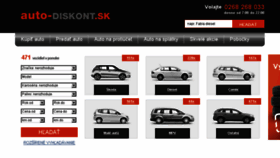 What Auto-diskont.sk website looked like in 2017 (7 years ago)