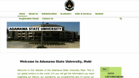 What Adsu.edu.ng website looked like in 2017 (7 years ago)