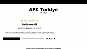 What Apkturk.net website looked like in 2017 (7 years ago)