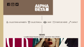 What Alphabeta.fr website looked like in 2017 (7 years ago)