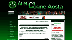 What Atleticacogne.it website looked like in 2017 (7 years ago)