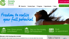 What Anxietyhouse.com.au website looked like in 2017 (7 years ago)