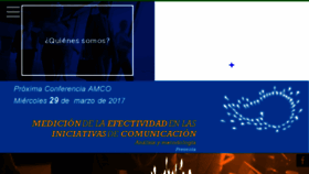 What Amco.com.mx website looked like in 2017 (7 years ago)