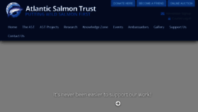What Atlanticsalmontrust.org website looked like in 2017 (7 years ago)