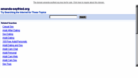 What Amanda-seyfried.org website looked like in 2017 (7 years ago)