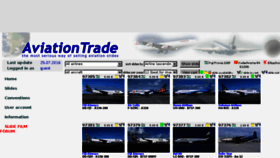 What Aviationtrade.com website looked like in 2017 (7 years ago)