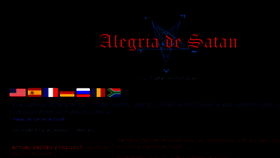 What Alegriadesatan.com website looked like in 2017 (7 years ago)