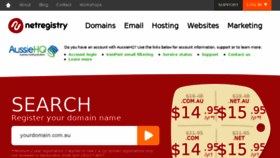 What Aussiehq.com.au website looked like in 2017 (8 years ago)