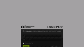 What Adminity.novalx.com website looked like in 2017 (7 years ago)