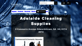 What Adelaidecleaningsupplies.com website looked like in 2017 (7 years ago)