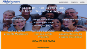 What Aliviofinanceiro.com website looked like in 2017 (7 years ago)