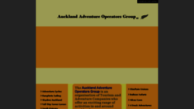 What Adventure-auckland.co.nz website looked like in 2017 (7 years ago)