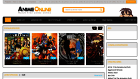 What Animeonlinetv.tv website looked like in 2017 (7 years ago)