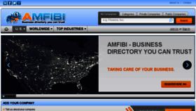 What Amfibi.company website looked like in 2017 (7 years ago)