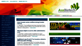 What Ausbiotech.org website looked like in 2017 (7 years ago)