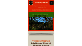 What Arborcitytreecare.com website looked like in 2017 (7 years ago)
