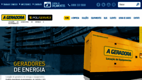 What Ageradora.com.br website looked like in 2017 (7 years ago)