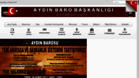 What Aydinbarosu.org.tr website looked like in 2017 (7 years ago)