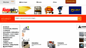 What Aluga.com.br website looked like in 2017 (8 years ago)
