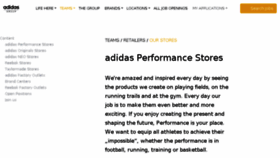 What Adidasretailjobs.com website looked like in 2017 (7 years ago)