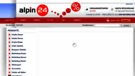 What Alpin24.com website looked like in 2017 (7 years ago)