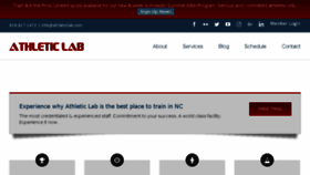 What Athleticlab.com website looked like in 2017 (7 years ago)