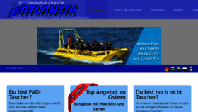 What Atlantik-tauchen.de website looked like in 2017 (7 years ago)