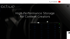What Active-storage.com website looked like in 2017 (6 years ago)