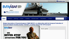 What Abaf-bvfa.be website looked like in 2017 (7 years ago)