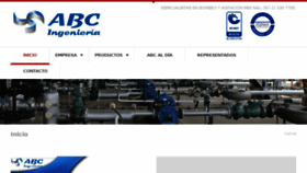 What Abcingenieria.com website looked like in 2017 (7 years ago)