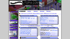 What Abandonware-utopia.com website looked like in 2017 (6 years ago)