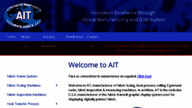 What Aitequipment.com website looked like in 2017 (7 years ago)