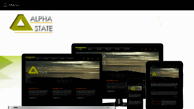 What Alphastate.co.uk website looked like in 2017 (7 years ago)