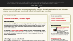 What Asespana.es website looked like in 2017 (7 years ago)