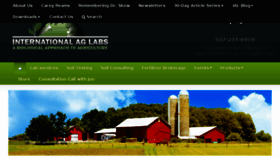 What Aglabs.com website looked like in 2017 (7 years ago)