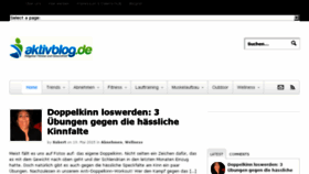 What Aktivblog.de website looked like in 2017 (7 years ago)