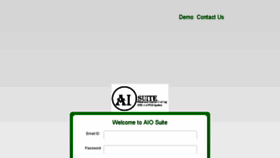 What Aiosuite.com website looked like in 2017 (7 years ago)