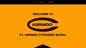 What Asrindo.co.id website looked like in 2017 (6 years ago)